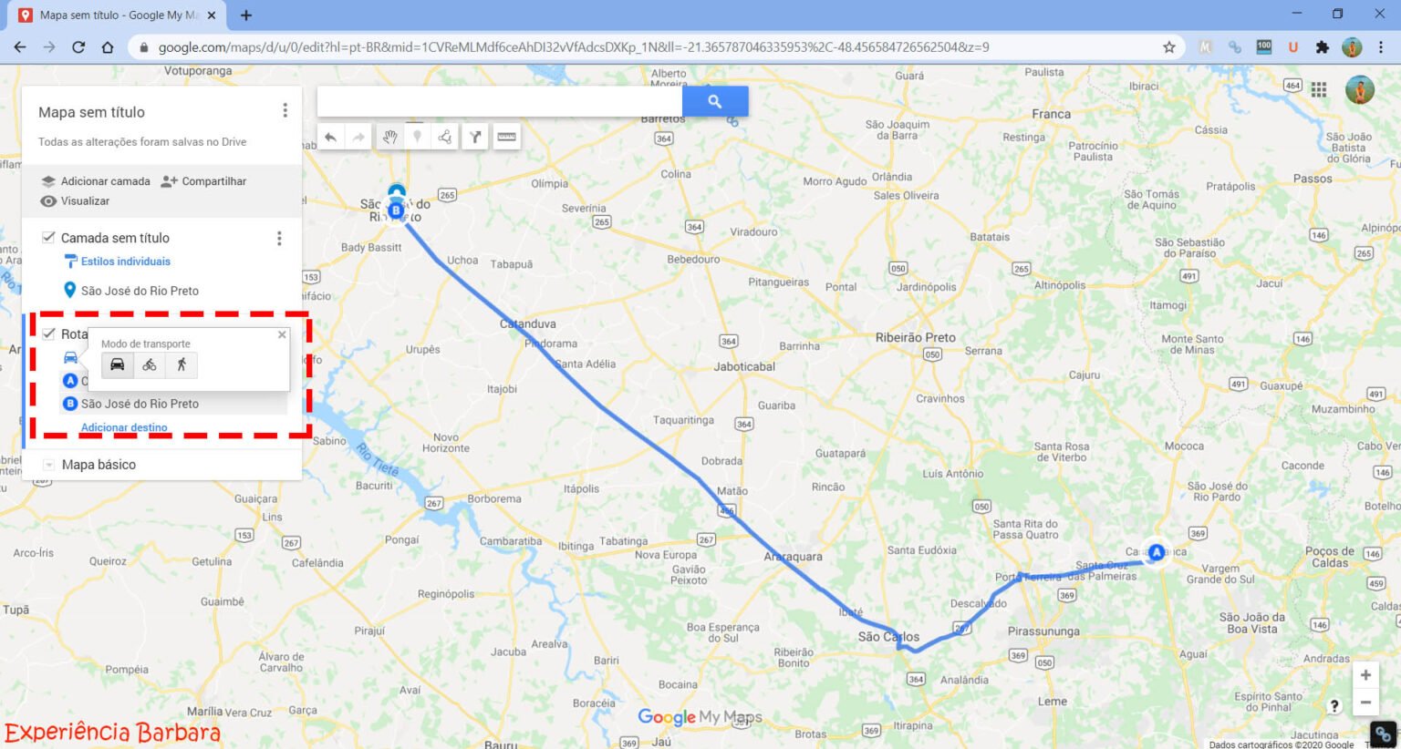 Como Chegar Como usar Google My Maps em roteiros de viagem | Experiência Barbara