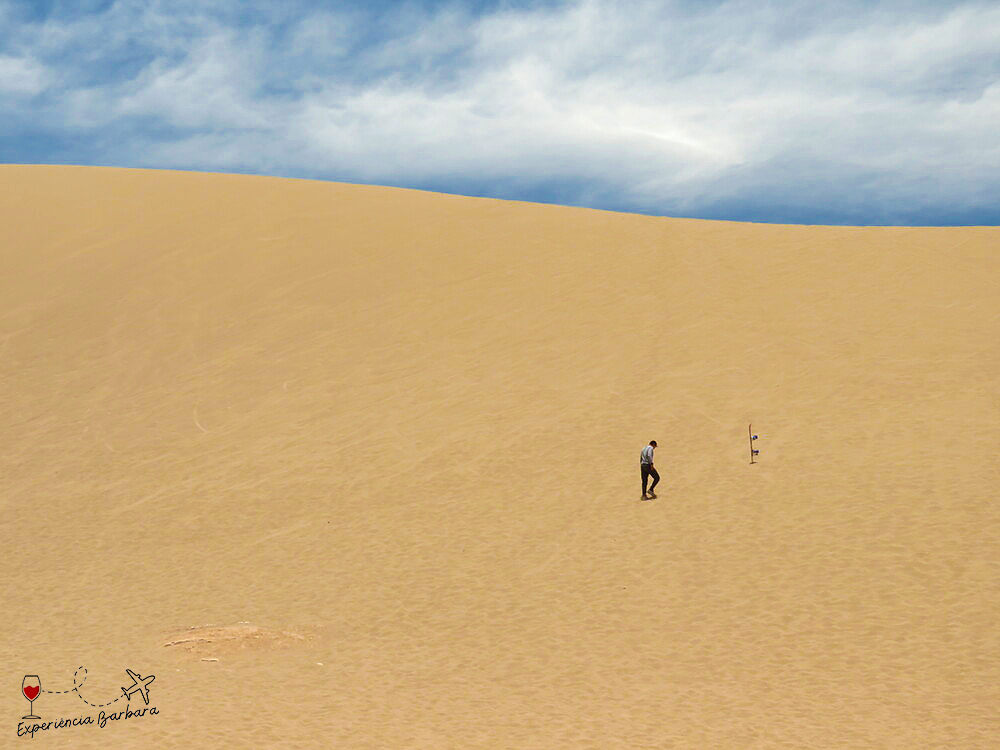 Sandboard no Valle de la Muerte no Atacama